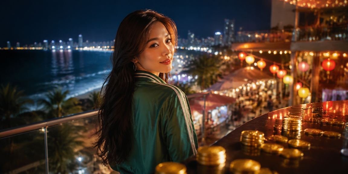 Người dùng tại chợ đêm Đà Nẵng theo dõi trận đấu qua ứng dụng casino di động