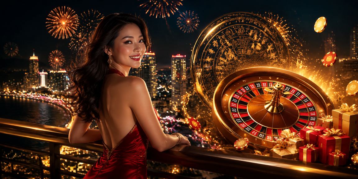 Người chơi Nha Trang trải nghiệm roulette live casino trên điện thoại tại chợ đêm