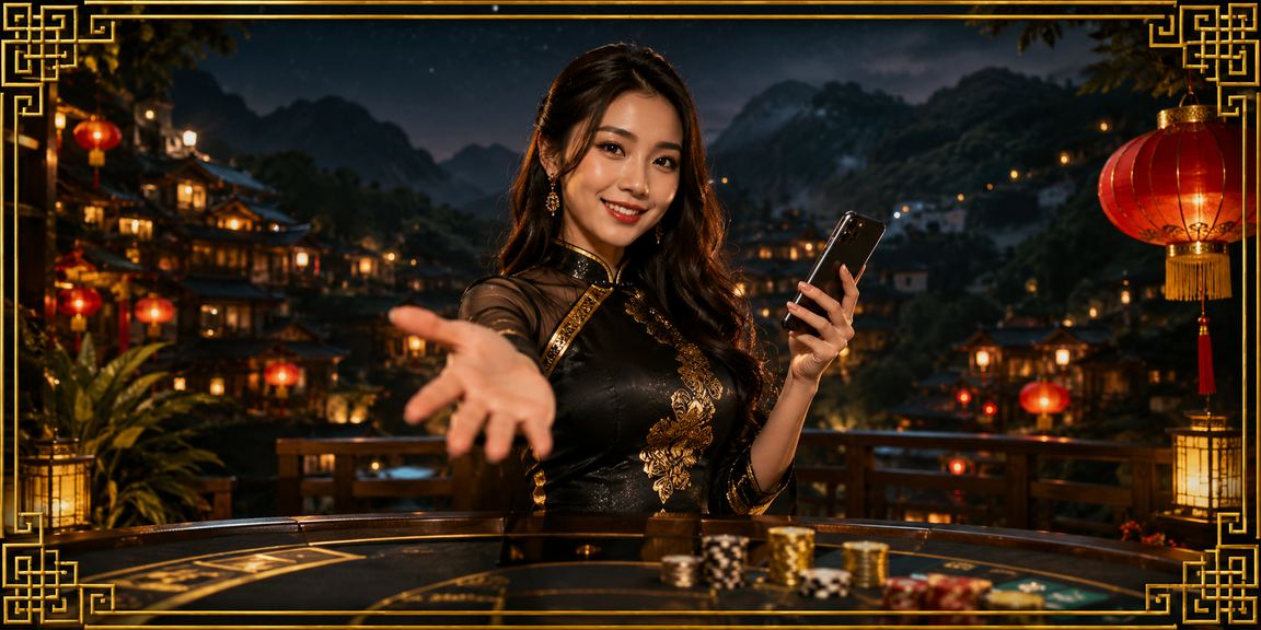 Bàn Baccarat tại sự kiện festival casino ở Sa Pa – xsmn2